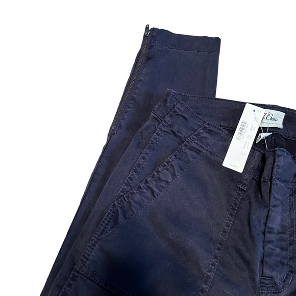 NWT J. Crew dark plum skinny zippered jean. Size: 25 - Picture 2 of 6